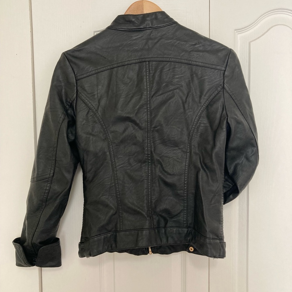Faux Leather Jacket - Picture 3 of 4